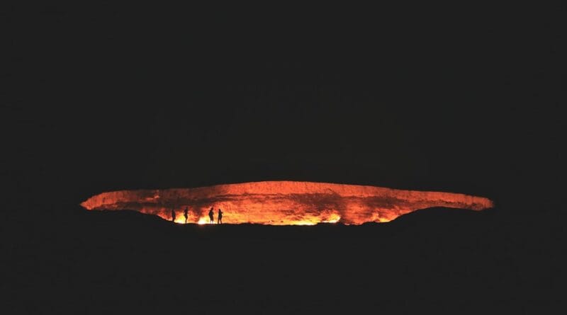Darvaza gas crater